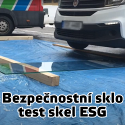 Video bezpečnostní sklo ESG