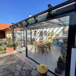 Využití zimní zahrady v létě