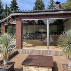 Bezrámový systém Patio Living Move 3.0 Alinox