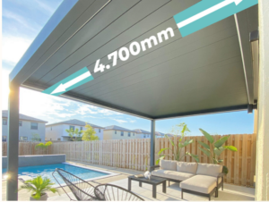 Bioklimatická pergola 5x3