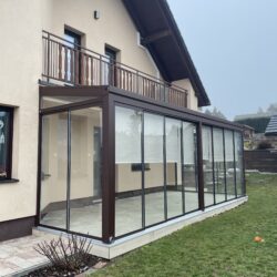 sezonní zimní zahrada u RD