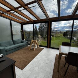 Celoroční zimní zahrada na terase