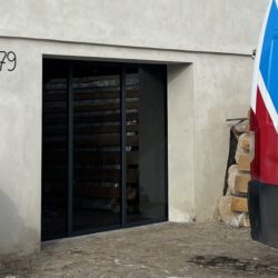 Rámové zasklení dvojsklo kouřové