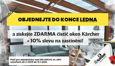 Copy of a získejte ZDARMA čistič oken Kärcher + 10% slevu na