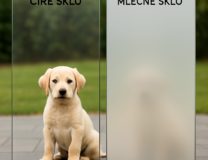 mléčné vs čiré sklo pergola zimní zahrada