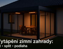 Jak vytápět sezónní zimní zahradu: praktický návod