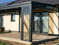 Hliníková pergola 6x4 se statickým návrhem pro sněhovou oblast