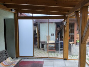 zasklívání pergol Karásek