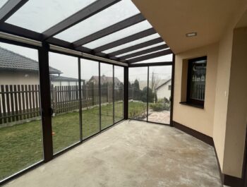 sezonní zimní zahrada u RD