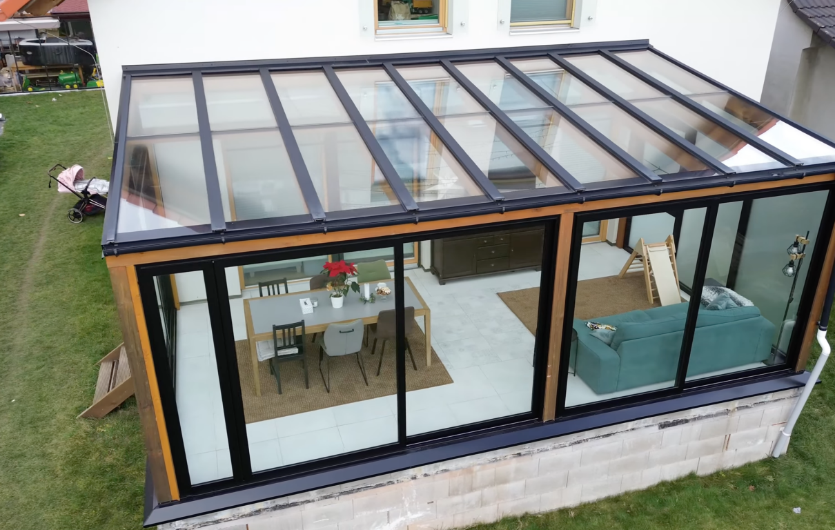 Celoroční zimní zahrady z kvalitní konstrukce