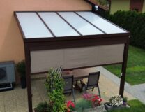 Designová hliníková pergola Karásek realizovaná na míru po celé ČR