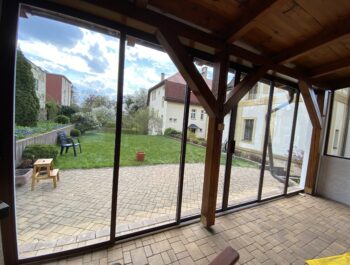 rámový posuv opona 2x3D