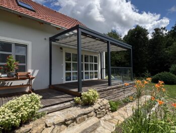 pergola s baldachýnem