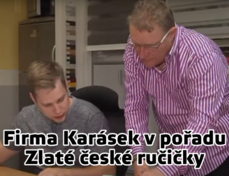 Karásek – Firma Karásek v pořadu Zlaté české ručičky na Regionální TV